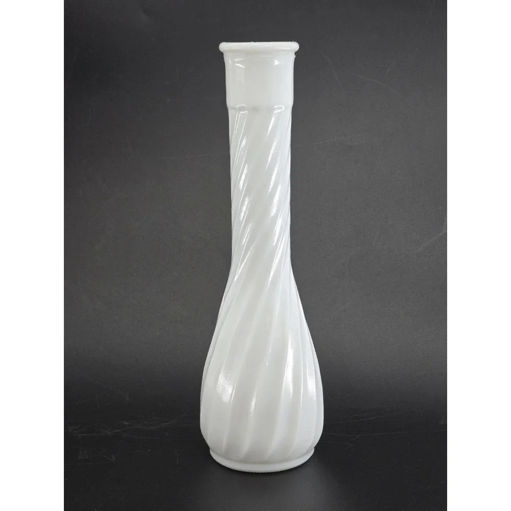 VINTAGE Hoosier‎ White Milk Glass 9